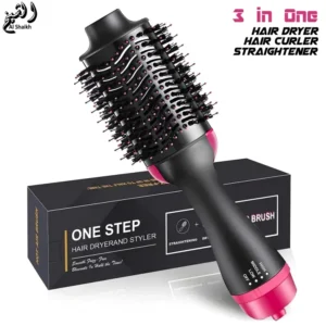 One Step 3 in 1 Hair Dryer; Styler Brush - Salon Blowout at Home