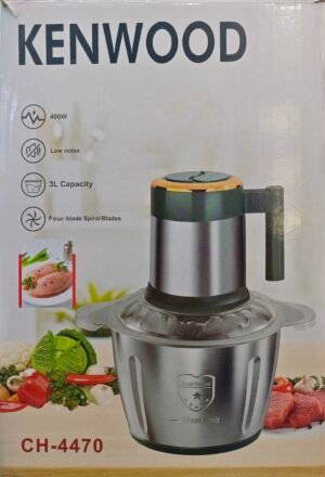 Kenwood Electric Food Chopper CH-4470 - Large 3L Capacity Meat Grinder