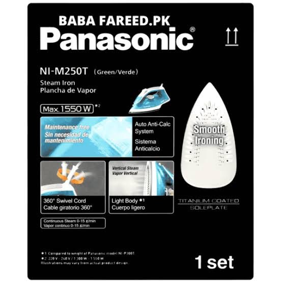 Panasonic Steam Iron NI-250T - Image 4